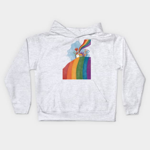 Pride House Kids Hoodie by Sansara